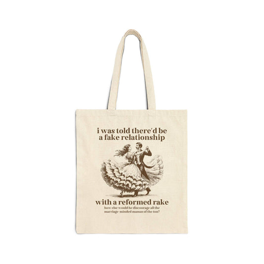 "Fake Relationship with a Reformed Rake" Tote