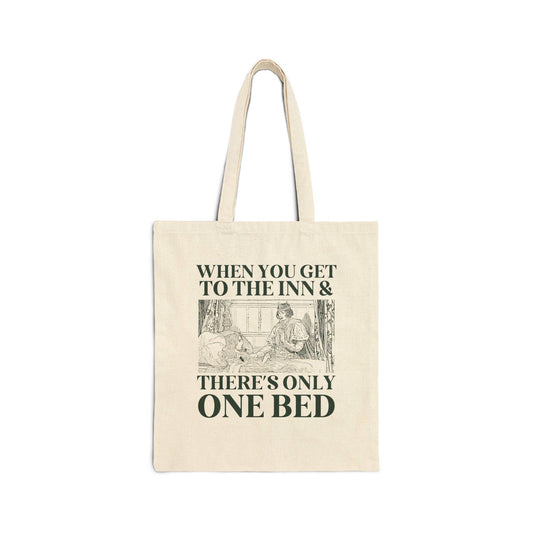 "Only one bed in the Inn" Tote Bag