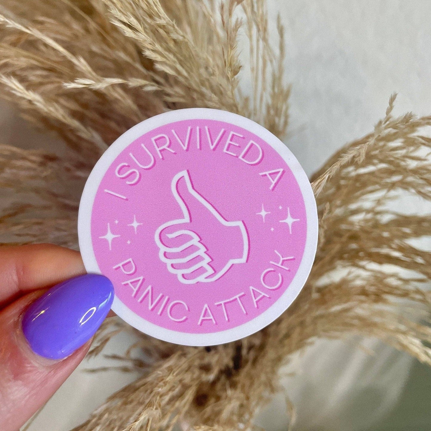 I Survived A Panic Attack Sticker