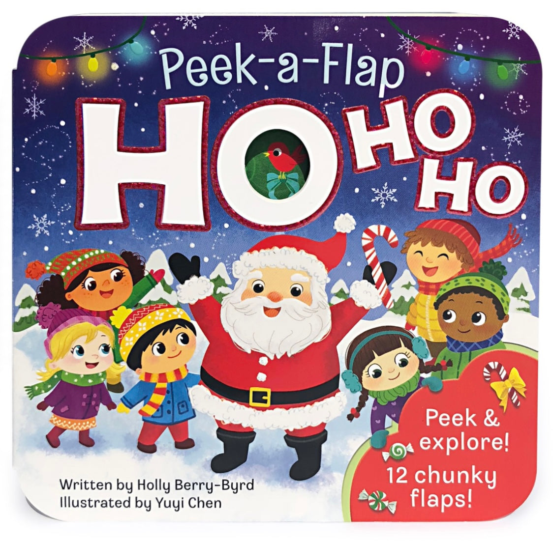 Peek-a-Flap Ho Ho Ho Board Book