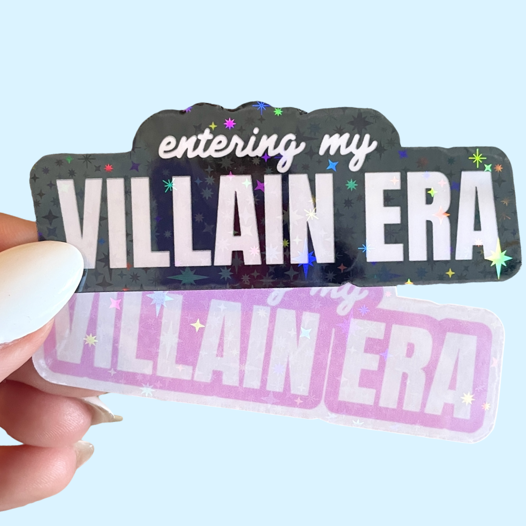 Villain Era Holographic Sticker