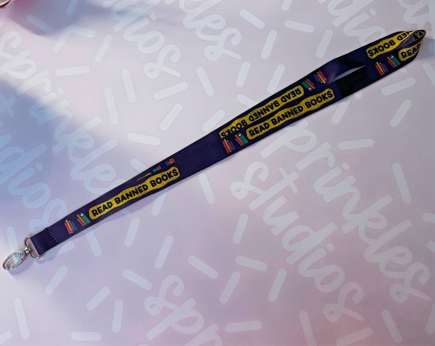 Read Banned Books Lanyard