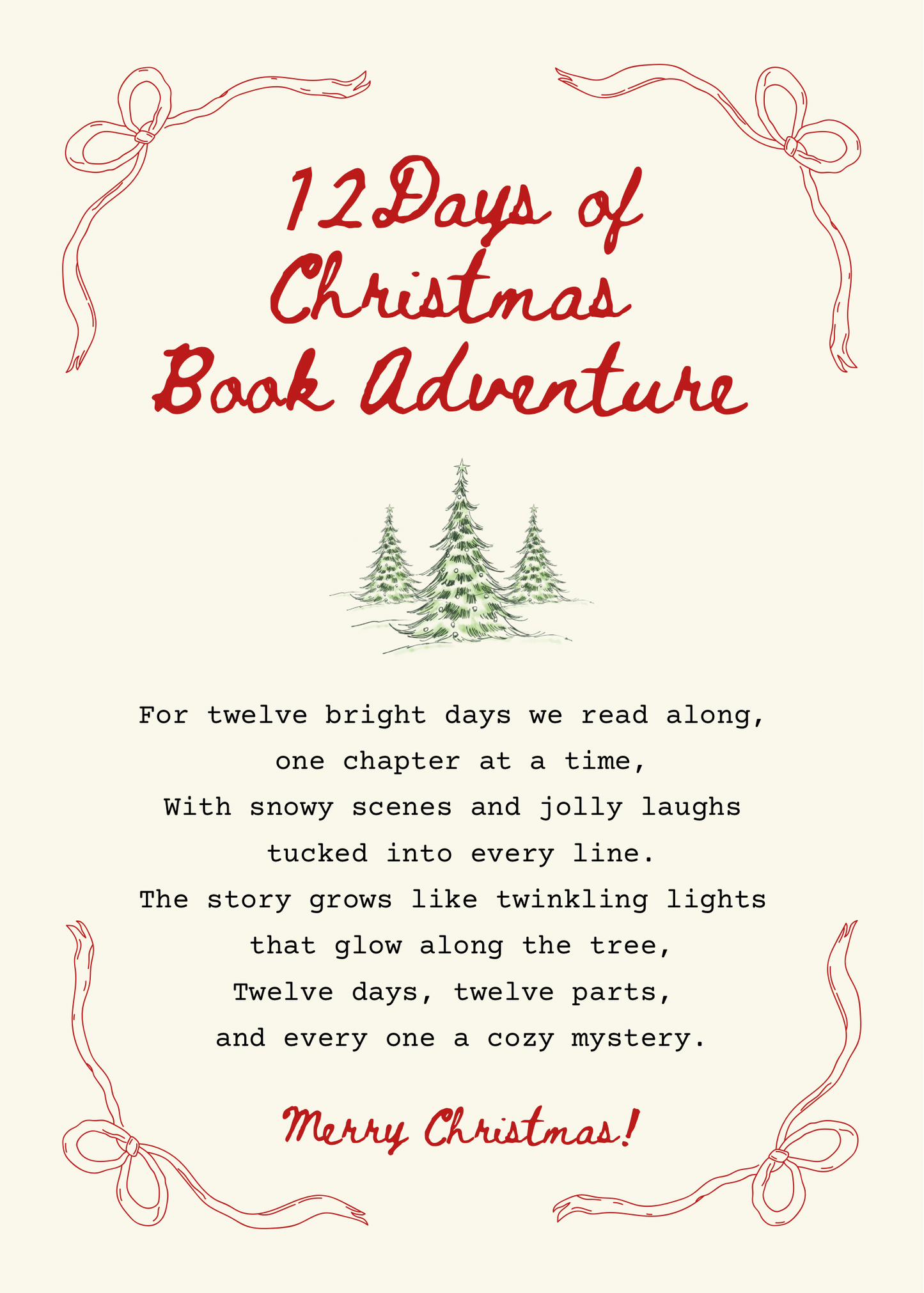 12 Days of Christmas Book Adventure (Ages 8-12)