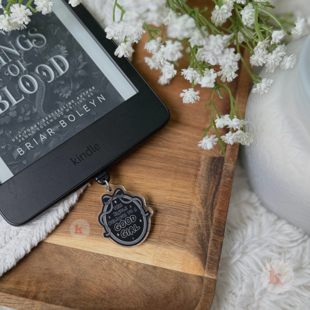 "This Kindle Belongs to..." Kindle Charm
