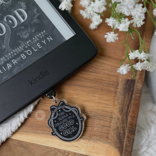 "This Kindle Belongs to..." Kindle Charm