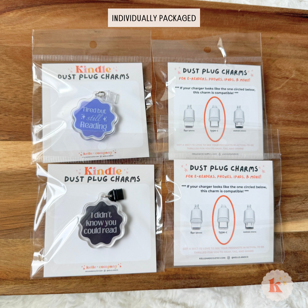 "Emotional Support" Kindle Charm