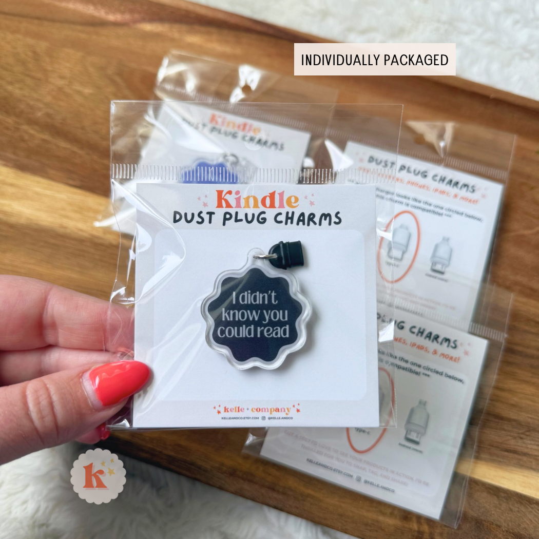 Book Fair Kindle Charm