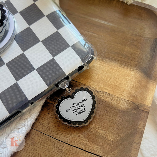 "Emotional Support" Kindle Charm