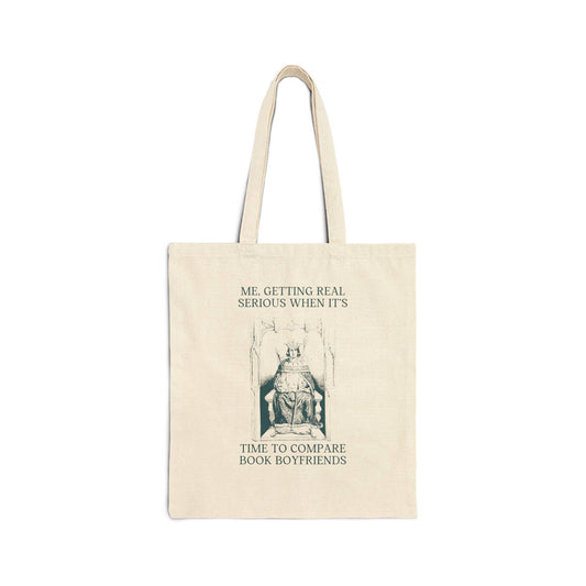 "Comparing Book Boyfriends" Tote