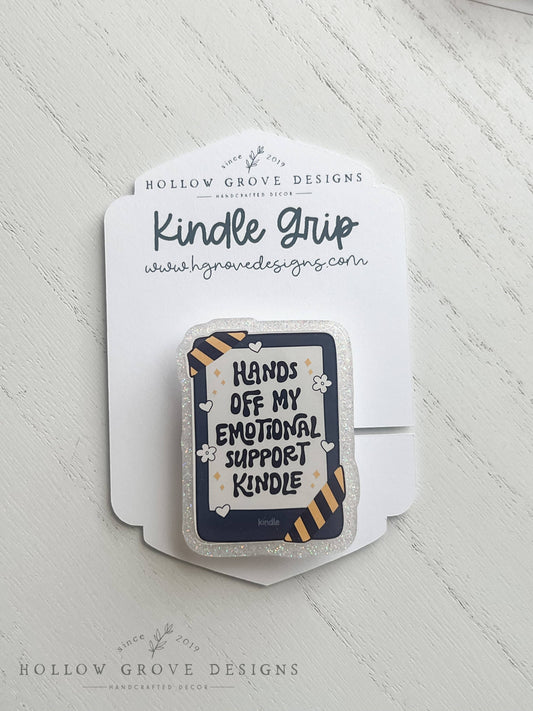 Emotional Support Kindle E-Reader Grip